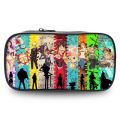 TOP ONE PIECE Pencil case Kids Monkey D. Luffy Cartoon Pen Bag Students Large Capacity Stationery Box HOT. 