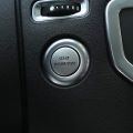 Engine Start Stop Push Button Switch Sticker Cover for LR4 Discovery 4 & Land Rover Range Rover Sport 2010-2013, Silver. 