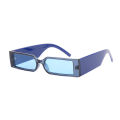Trendy Hip-hop Sunglasses Personalized Small Square Frame Glasses Retro Wide Leg Sunglasses. 
