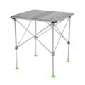 Height Adjustable Folding Table Outdoor Portable Aluminum Alloy Camping Table Desk Furniture Foldable Picnic Table with Carry Bag. 