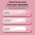 Usb Desktop Small Fan Student Charging Convenient Mini Fan Snowflake Fan Night Light Handheld Outdoor. 