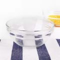 Multicolor 5 Pcs Glass Bowl Set With Plastic Lids Food Storage Serving. 