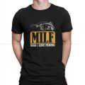 Man I love Fishing TShirt For Male MILF Clothing Novelty Polyester T Shirt Soft. 