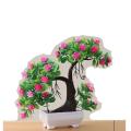 Bonsai Small Tree Home Accessories Artificial Simulation Flowers Plant New Small Tree Bonsai Hotel Garden Decoration Artificial Potted Plant Desktop Bonsais Decoration. 