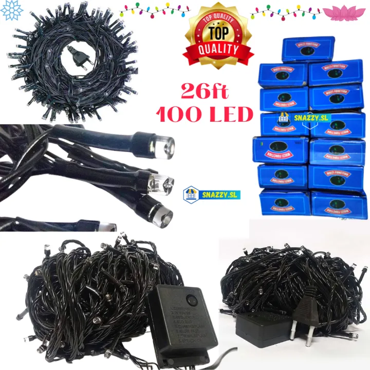 100%20LED%20String%20Light%207.9%20Meters/26ft%20Vesak%20Poson%20Lights%20New%20year%20Wedding%20Party%20Decoration%20String%20Lights%20Light%20Series/Fairy%20Lights%20Bulbwal%20Bulb%20wal%20-%20Image%202