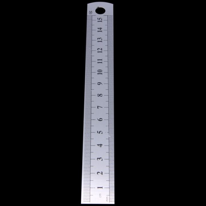 15cm%206%20Inch%20Stainless%20Metal%20Ruler%20Measuring%20Tool%20-%20Image%207