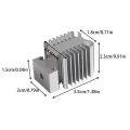 Creality Original Ender-3 V3 KE Heat Sink All-Metal Radiator Metal Heat Sink For Ender-3 V3 KE  Printer Parts Queena. 