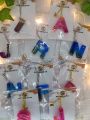 Letter Key Chain ,Exquisite Resin A to Z Customised Key Tag/ Customised flower letter  keytag/ Resin Reusable  pen/small Resin Key Tag/ Resin Earrings And Jewelry Items For Women. 