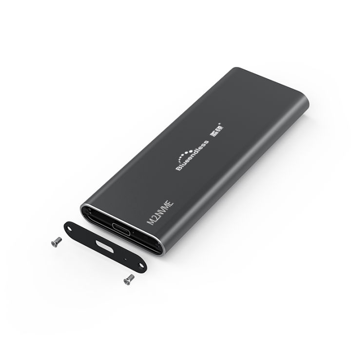Blueendless%20Portable%20M.2%20Nvme%20Pcie%20Hard%20Disk%20Case%20Usb3.1%20Type-C%20M.2%20For%202260%202280%202242%20M-Key%20Hard%20Drive%20Caddy%20-%20Image%204