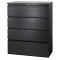 VTEC FURNITURE Modern Chest Of 4 Drawers. 