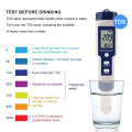 5 in 1 TDS/EC/PH/Salinity/Temperature Meter Digital Water Quality Monitor Tester for Pools, Drinking Water, Aquariums Durable. 
