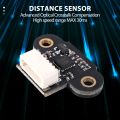 Range Sensor Module 10-180Cm Distance Sensor Tof10120 Distance Sensor Uart I2C Output 3-5V Rs232 Interface for Tof05140. 