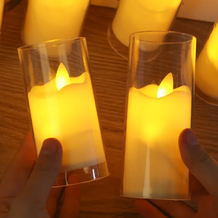 Led%20Flameless%20Electric%20Candles%20Lamp%20Acrylic%20Glass%20Battery%20Flickering%20Fake%20Tealight%20Candle%20Bulk%20for%20Wedding%20Christmas%20-%20Image%205