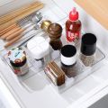 4 Pcs Refrigerator Classified Partition Board / Adjustable Fridge Drawers Divider Snap Clip / Household Clapboard Organizer / Refrigerator Door Divider Food Storage Rack Separator. 