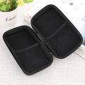Portable Storage Bag for Power Bank Cable EVA Hard Case Earphone Phone Holder Travel Digital Accessories Storage Bag With Buckle. 