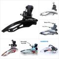 Bicycle Front Derailleur Dual Pull, Top Pull and Down Pull Shimano Brand Cog Wheel Changer Bicycle Accessories. 