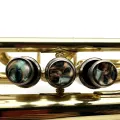 3 Pcs Trumpet Finger Buttons for Musical Bass Accessories Yellow. 
