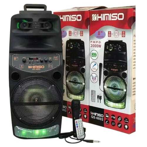 Kimiso P.M.P.O 2000W QW-6802 Speaker