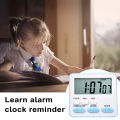 With Flashing Light Timer Cooking Kitchen Sport Study Alarm Clock Big Digits. 