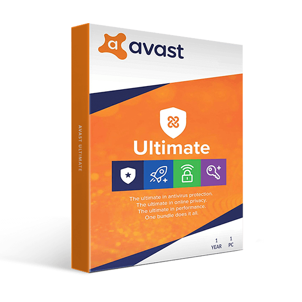 Avast Ultimate (Cleanup+VPN+AntiTrack) - 1 Year 1 PC - Global