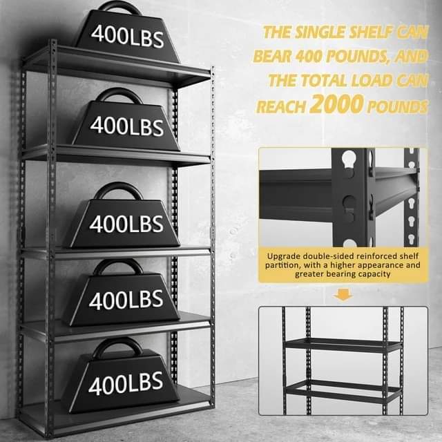 Steel Racks Daraz HEAVY DUTY FIVE (5) LAYER STEEL RACK | Daraz.lk