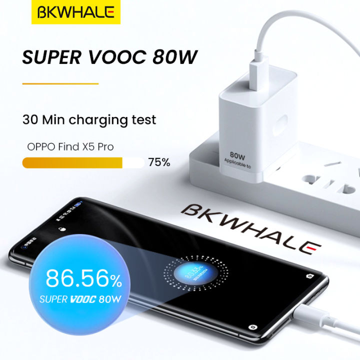 %E3%80%90ZOSR%E3%80%91BKWHALE%2080W%20SUPER%20VOOC%20Charger%20USB%20Fast%20Charge%20Adapter%207A%20Type%20C%20Cable%20For%20OPPO%20RENO%207%208%209%2010%20Pro%20+%20Find%20X3%20X5%20X6%20K10%20Q5%20A1%20Pro%20-%20Image%203