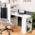 VTEC HOME Modern Study Table / Writing Table / Kids Table / Home Office Desk / Computer Table / Filing Rack / Storage Cupboard / Book Rack / Standing Desk / Office Stand / Book Organiser / Office Furniture / Modern Furniture / Rack Table - WTR 600. 