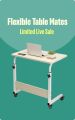 Computerized Desk Lazy Desk Laptop Desktop On Home Bed Desk Simple Small Table Simple Folding Table Movable Bedside Table / Laptop Stand/ Bed Stand Table/ Table mate. 