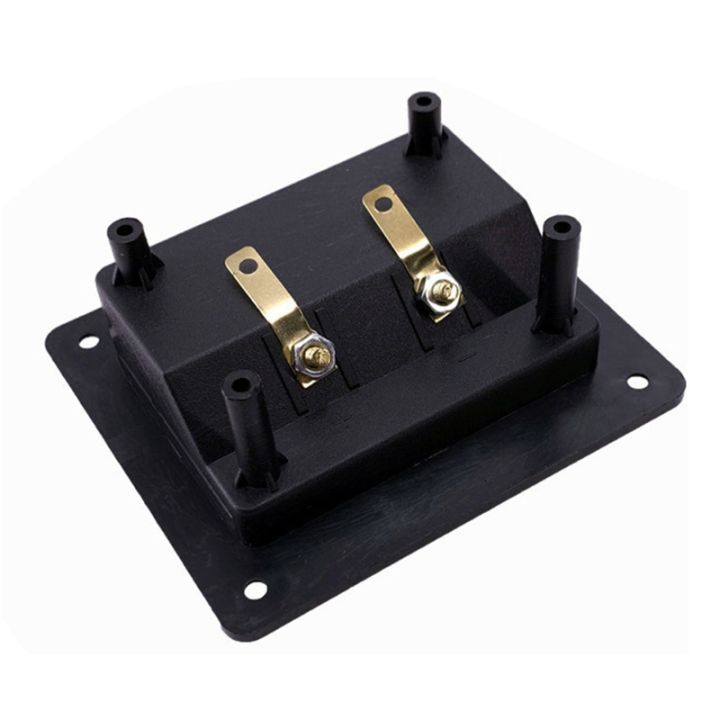 H4ga 2 Positions Junction Box Screw Clip Speaker Box Terminal Board Plate