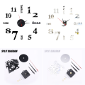 3D Wall Clock Mirror Wall Stickers Creative DIY Wall Clocks Removable Art Decal Sticker Home Living Room Decor 1Set. 
