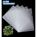 (bundle of 10 folders) Transparent L Shape Folder A4 size. 