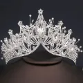 Elegant Princess Tiara Exquisite Sparkling Dazzling Bridal Crown Delicate Shimmering   for Wedding accessory Pageant accessory Prom attire Birthday gift Photo shoot prop Women. 