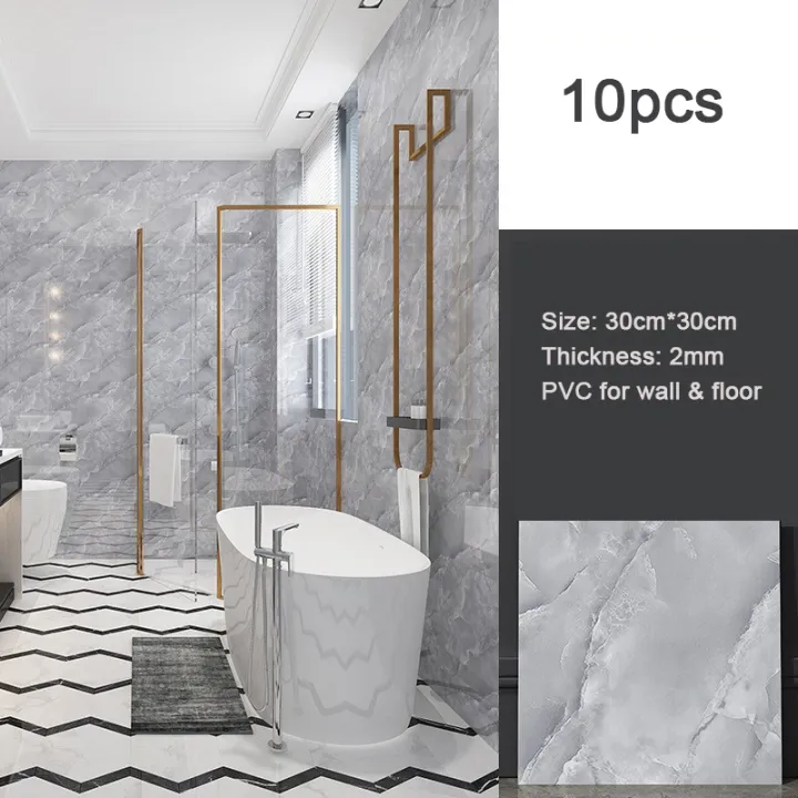 10pcs%20Wall%20Stickers%20Self%20Adhesive%20Waterproof%20Marble%20Floor%20Sticker%20Bathroom%20living%20room%20Wall%20paper%20Renovation%20Decals%20Ground%20Decor%20-%20Image%207