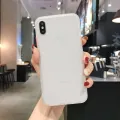 Apple Iphone 11 Pro Max Simple Matte Back Cover For Phone Cases Fashion Ultra-thin Soft Silicone Cover. 