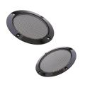 2X Speaker Grille Cover Loudspeaker Protective Mesh Cover Circle 4''+6.5''. 
