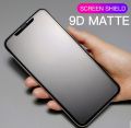 Anti-Fingerprint Full Glue Matte Tempered Glass for iPhone 15 14 13 12 11 Pro Max Mini X Xs Max XR 8 6 6s 7 Plus Screen Protector Full Screen Anti-Scratch Anti-Glare Edge to Edge Temperd Glass Film. 