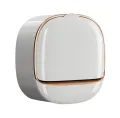 Wall Mounted Soap Holder No Drilling | Self-Draining Soap Box for Bathroom Shower Kitchen | Adhesive Soap Dish with Drain Tray | Waterproof PP Plastic | 5 Variants (White, Green, Long Version). 