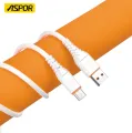 Aspor Charging cable Micro USB/Type C/Lightning Cable - A125/A126/A127 - 100cm. 