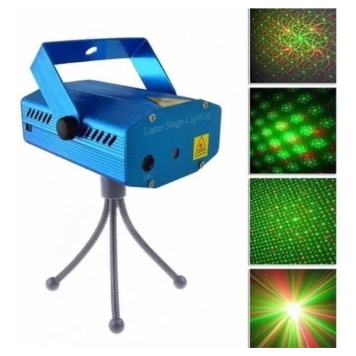 Portable%20Mini%20LED%20R&G%20Laser%20Projector%20Stage%20Lighting%20Effect%20Adjustment%20DJ%20Disco%20-%20Image%203