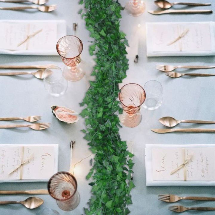 12Pcs%20Artificial%20Ivy%20Vine%20Hanging%20Garland%20False%20Leaf%20Vine%20Family%20Garden%20Wedding%20Wall%20Decoration,%2084%20Feet,%20Green%20-%20Image%208