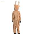 Christmas Costume Jumpsuit Reindeer Costume for Party Fancy Dress Cosplay 130cm to 140cm. 