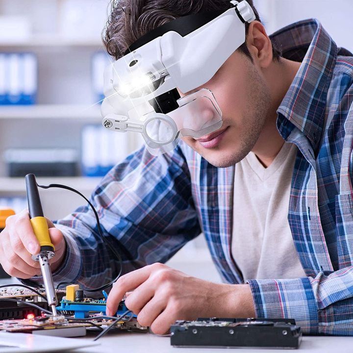 Z30%20Headband%20Magnifier%20Illuminated%20Rechargeable%20Repair%20Solder%20Magnify%20Glasses%20Interchangeable%20Lens%20Third%20Hand%20Loupe%20For%20Solder%20-%20Image%206