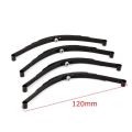 NANLIY 8Pcs 1/10 Leaf Springs Set HighLift Chassis for 1/10 D90 RC Crawler Car Parts Black. 