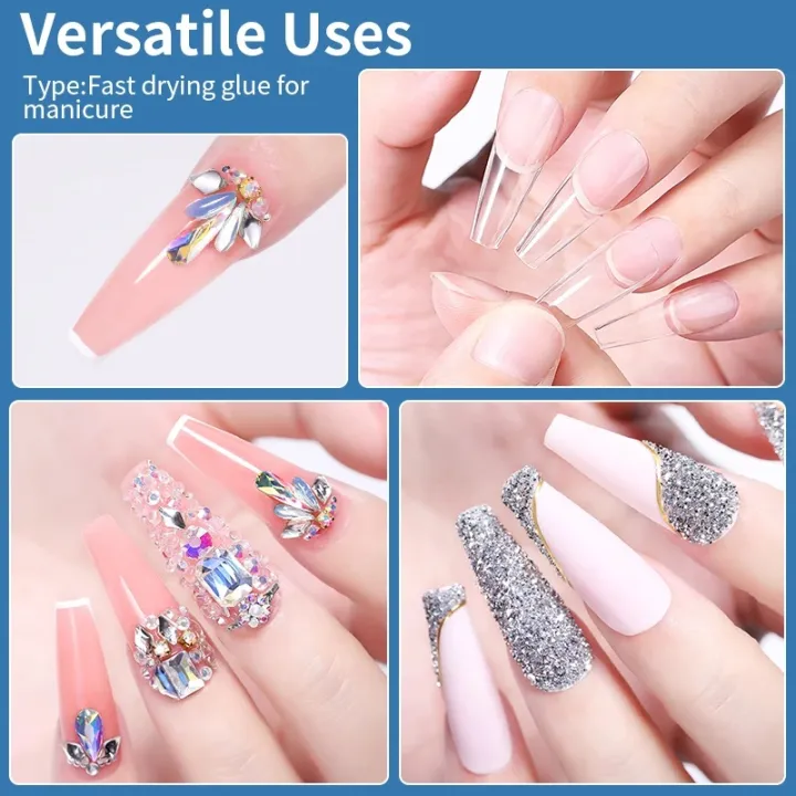 KOSKOE%208ml%20Nail%20Glue%20%E2%80%93%20Strong%20Adhesive%20Gel%20for%20Fake%20Nails,%20Glitter,%20Rhinestone%20Decoration%20&%20Nail%20Extension%20%7C%20Brush%20Cap%20Design%20-%20Image%204