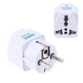 Multifunction Universal AU UK US To EU Electrical Socket Type E/F France Spain Plug Travel Adapter AC Outlet KR Plug Adapter YUYIN. 