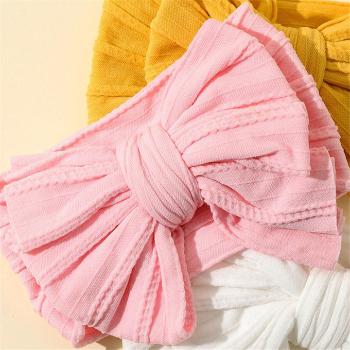 3Pcs/Set%20Cute%20Baby%20Headband%20For%20Girls%20Bow%20Solid%20Color%20Baby%20Girl%20Turban%20Kids%20Headwear%20Elastic%20Baby%20Hair%20Band%20Hair%20Accessories%20Set%20-%20Image%205