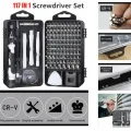 115 in 1 Screwdriver Set, Magnetic DIY Precision Tool kit for Glasses PC Laptop Mobile Cell Phone Digital Watch. 
