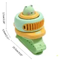【BestGO】F19E Mini Carry Wrist Fan Summer Kids Watch Fan Portable Air Cooling Fan USB Charging Wrist Cooler Watch for Kids Outdoor. 