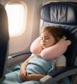 Original Memory Foam Travel Pillow, Neck pillow kids Stylish Airplane, Car, Travel Pillow, Nap Pillow, Portable Pillow, U-Shaped Pillow, Portable, Business Trip, Travel, Airplane,. 