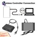 Multiplayer Gaming Adapter Zero Latency Wireless Controller Adapter for Switch Plug-and-play Usb Game Controller Adapter with 2 Ports No Lag Buyers' Choice Turbo Boost Adapter. 
